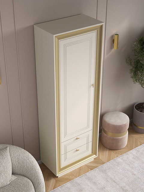 Шкаф «Прато», зефир/миндаль. Фото 6