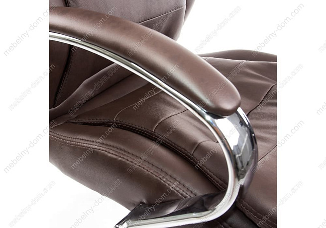 Офисное кресло Tomar коричневое. Фото 8