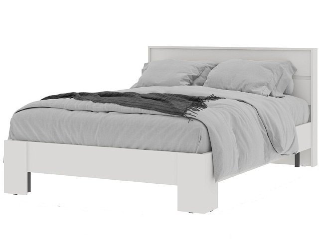 Кровать «Хелен» КР-03 160x200, белая. Фото 1