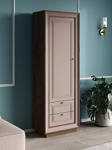 Шкаф «Прато», таксония шоколад/кофе с молоком от магазина Мебельный дом