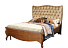 Кровать «Луиза» ММ 227-02/14Б-1, коньяк. Фото 1