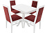 Стол «Фабрицио-1» мини 90x60, эмаль белая. Фото 11