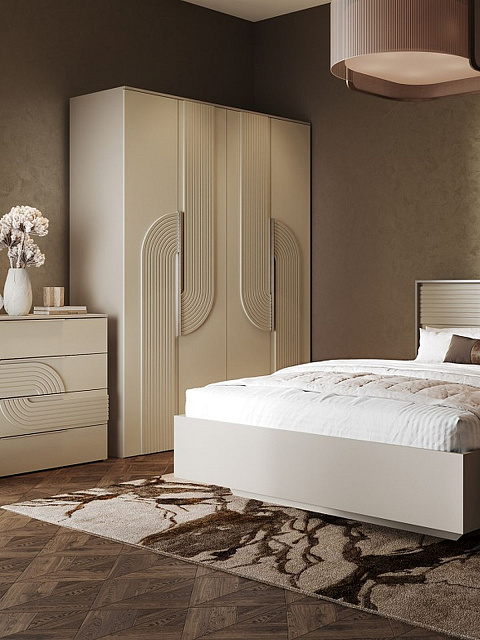 Комод «Монтиз» 4я КМК 1003.3, персидский жемчуг/шадэ песочный. Фото 3