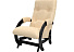 Кресло-глайдер, Модель 68 Венге, Polaris Beige. Фото 1