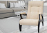 Кресло для отдыха, Модель 51 «Весна», венге, Verona Vanilla. Фото 4