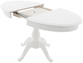 Стол «Фабрицио» эллипс 110x75, эмаль белая от магазина Мебельный дом