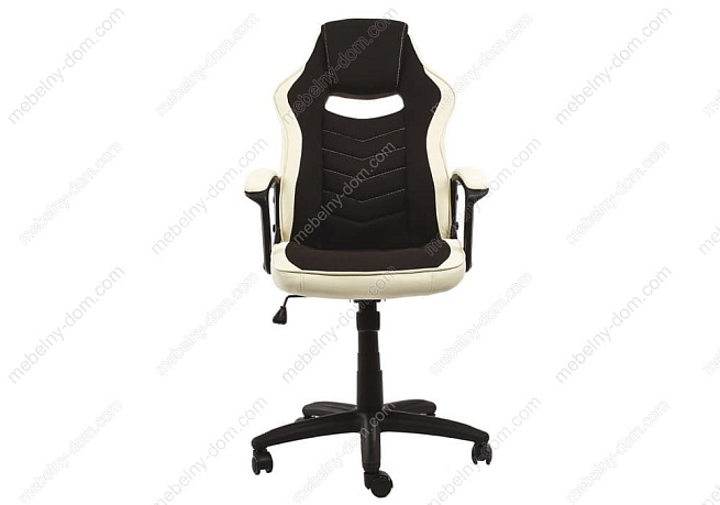 Компьютерное кресло Gamer черное / бежевое. Фото 1