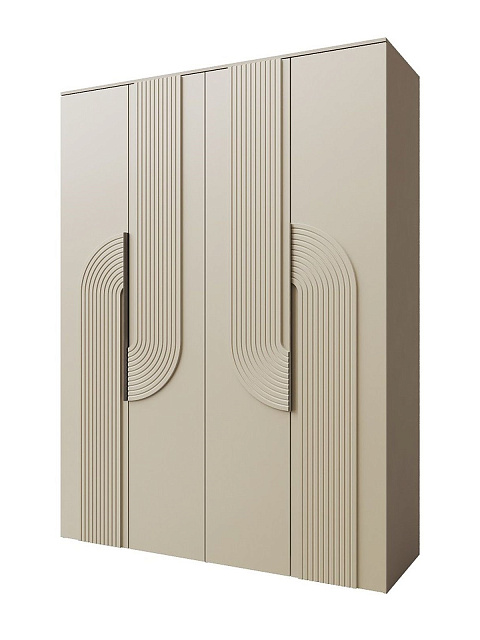 Шкаф «Монтиз» 4д КМК 1003.1, персидский жемчуг/шадэ песочный. Фото 1