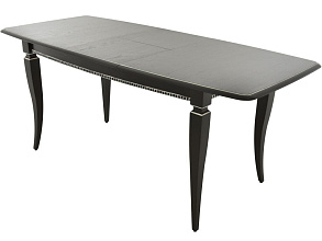 Стол «Сибарит» 140*80, эмаль черная с серебром от магазина Мебельный дом