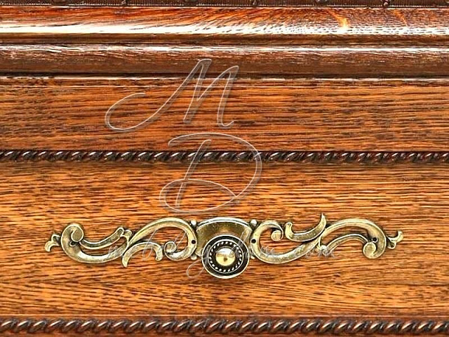 Шкаф с витриной «Милана 8» П265.08, черешня. Фото 5