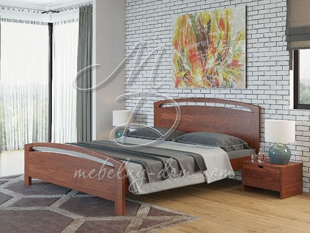 Кровать из массива сосны Райтон natura Веста 1-М. Фото 1
