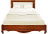Кровать с мягким изголовьем Неаполь 160 Т-520, янтарь. Фото 2