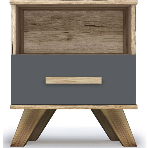 Тумба Вега Скандинавия, серая. Фото 1