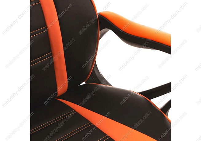 Офисное кресло Monza черное / оранжевое. Фото 8