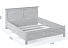 Кровать «Лорена» 160, Бетон Паин белый. Фото 3