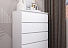 Комод Мори МК 800.4, Белый. Фото 2