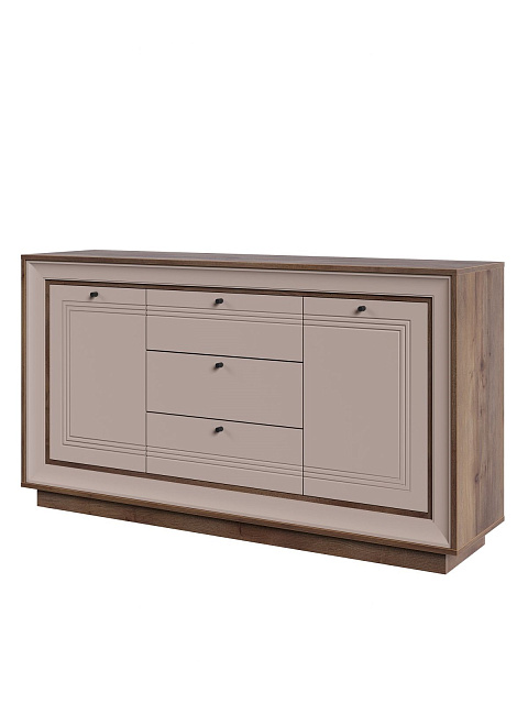 Комод «Прато» 154, таксония шоколад/кофе с молоком. Фото 1