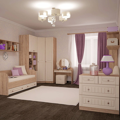 Комод «Богуслава» М7, дуб баррик/крем брюле. Фото 8