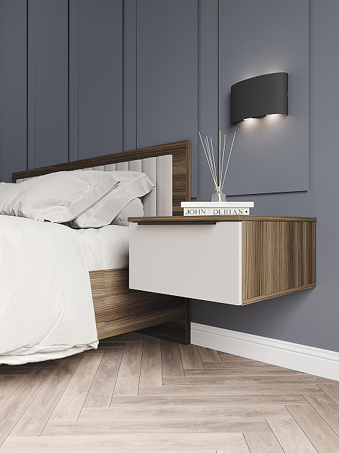 Тумба Роза 450 Ройс, бежевый скин. Фото 1