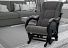 Кресло-глайдер, Модель 78 Венге, Verona Antrazite Grey. Фото 4