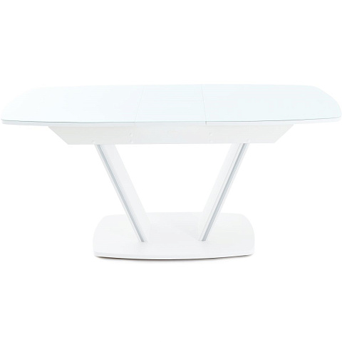 Стол «Дрезден» 130x80 стекло, белый. Фото 5