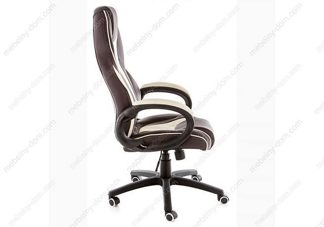 Компьютерное кресло Danser коричневое / бежевое. Фото 2