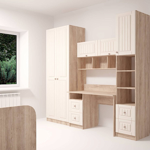 Стол «Богуслава» М16, дуб барик/крем брюле. Фото 6