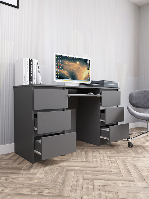 Стол Мори МС-2, Графит. Фото 3