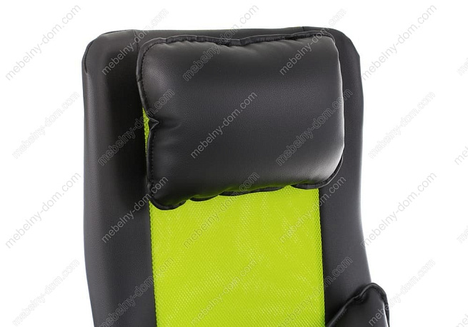 Компьютерное кресло Unic черное / зеленое. Фото 5