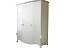 Шкаф для одежды «Луиза» ММ 227-01/03Б, белая эмаль. Фото 1