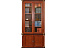 Книжный шкаф для библиотеки «Валенсия 2» П444.22, каштан. Фото 2
