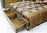 Кровать из массива гевеи «Rio», античная вишня. Фото 6