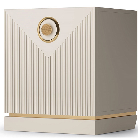 Тумба Капри правая, бежевый. Фото 1