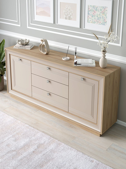 Комод «Прато» 180, вяз/газания матовый. Фото 5