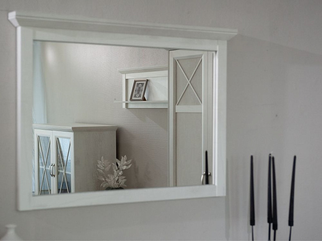 Зеркало «Лорена», Бетон Паин белый. Фото 3