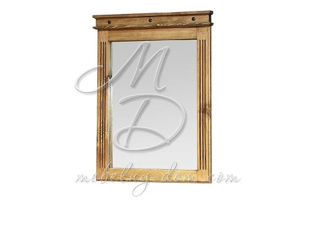 Зеркало в раме «Викинг», сосна вощеная. Фото 1