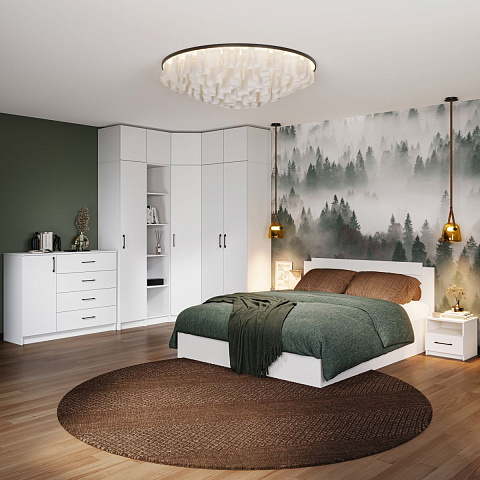 Шкаф «Чикаго», белый. Фото 4