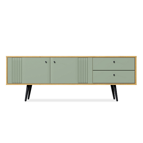 Тумба Вега Саксония ТВ150, серо-зеленый. Фото 2