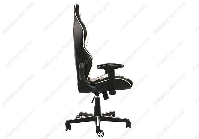 Компьютерное кресло Racer черное / бежевое. Фото 4