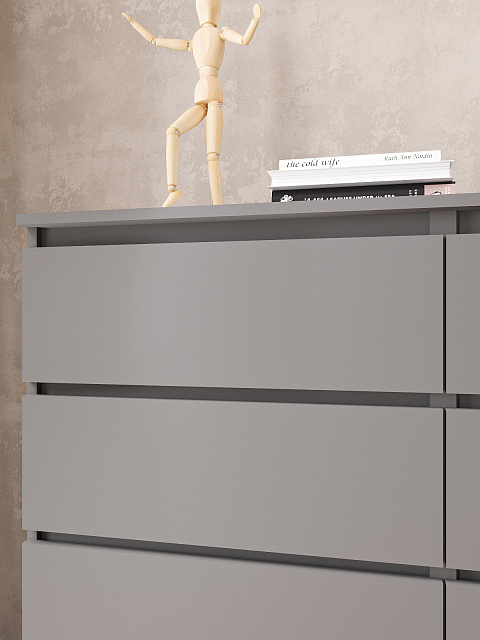 Комод Мори МК 1200.8, Графит. Фото 5