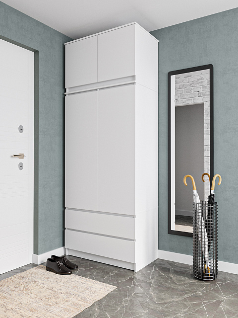 Антресоль Мори МА 900.1, Белый. Фото 5