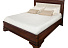 Кровать с мягким изголовьем Палермо 160 Т-750, вишня. Фото 1