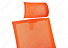 Компьютерное кресло Dreamer белое / черное / оранжевое. Фото 5