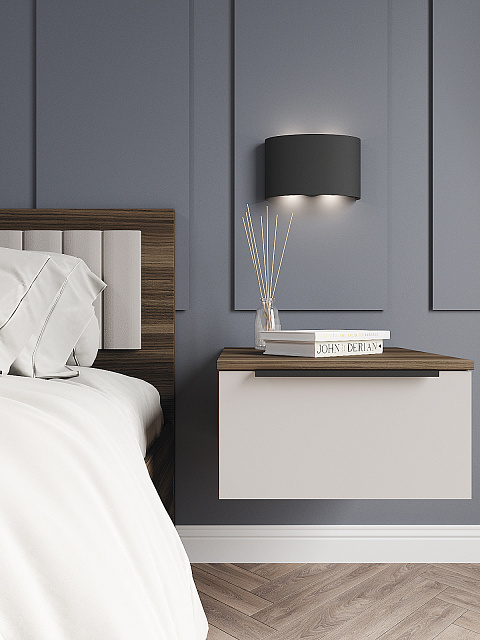 Тумба Роза 450 Ройс, бежевый скин. Фото 3