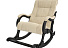 Кресло-качалка Модель 77, венге, Verona Vanilla. Фото 1