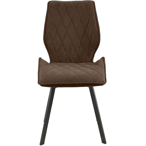 Стул «Амаретто», велюр Бренди латте, каркас вращения черный. Фото 3