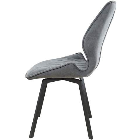 Обеденная группа (Стол Leon new и 4 стула Амаретто), серый. Фото 6