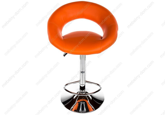Барный стул Oazis оранжевый. Фото 3