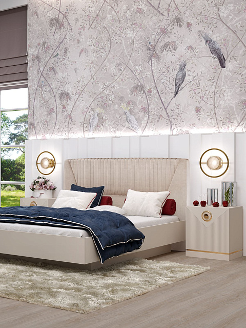 Тумба Капри левая, бежевый. Фото 4