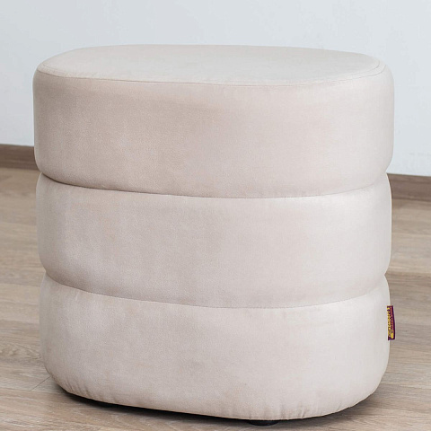Пуф «Богуслава» М13, бежевый. Фото 3
